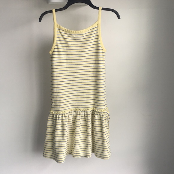 Ralph Lauren Yellow Stripe Dress with thin Stripes - Picture 5 of 7